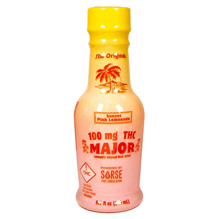 Major: Pink Lemonade - Beverage 100mg