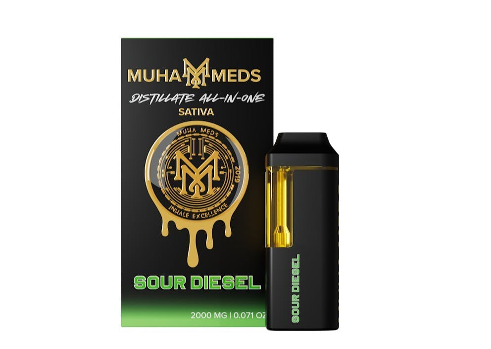 Muha Meds - Sour Diesel - All In One | Sativa