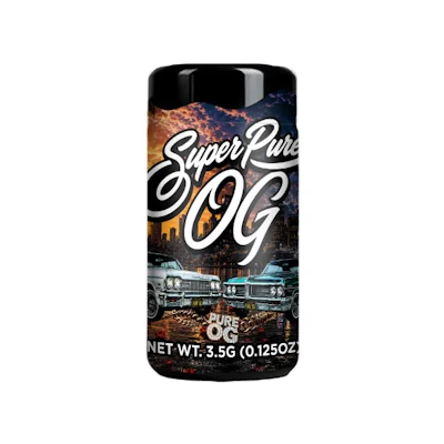 Pressure Pack - 3.5g Prepack Jar - Super Pure OG - FLOWER by Pressure Pack at King of Budz