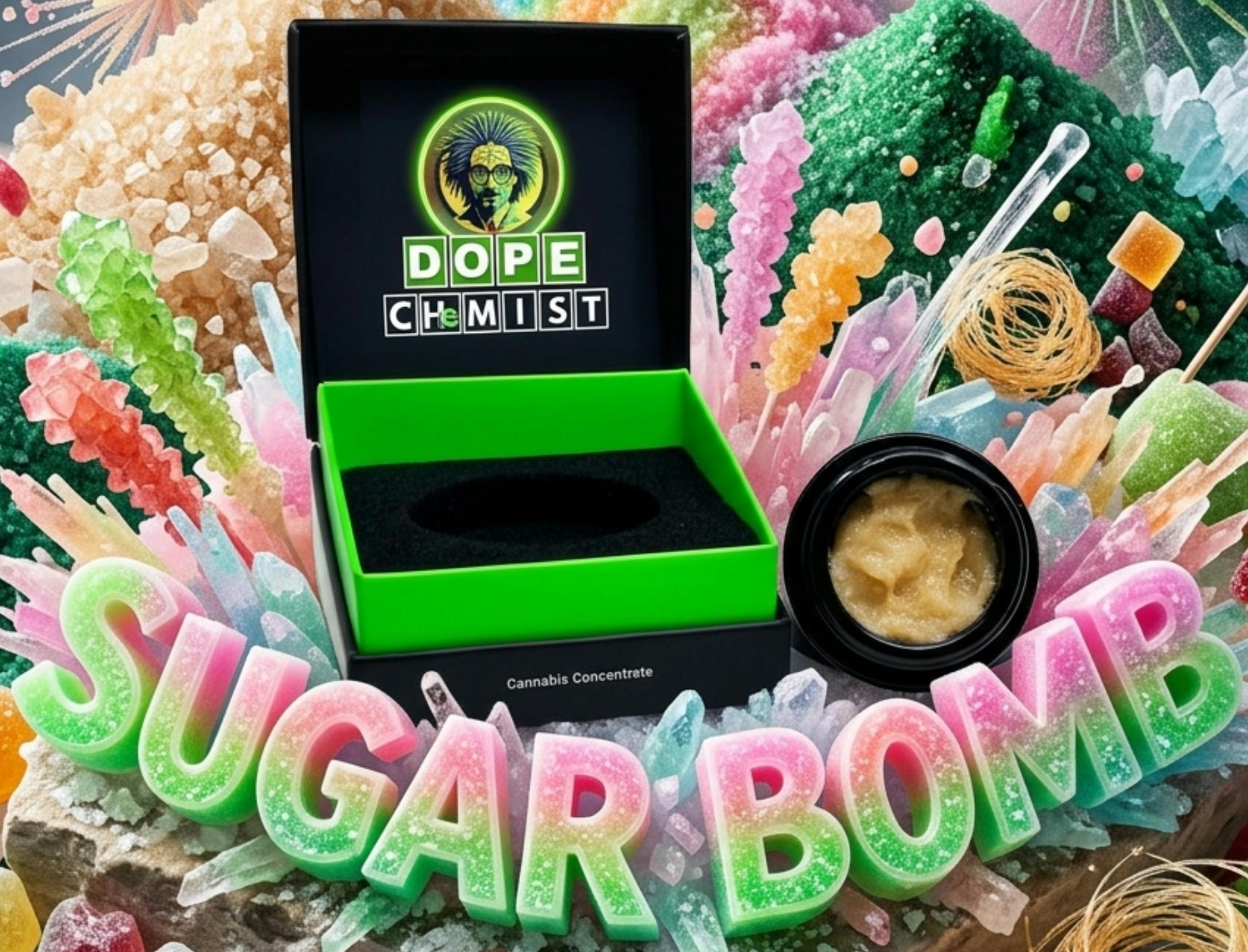 Product Dope Chemist | Sugar Bomb | Live Hash Rosin