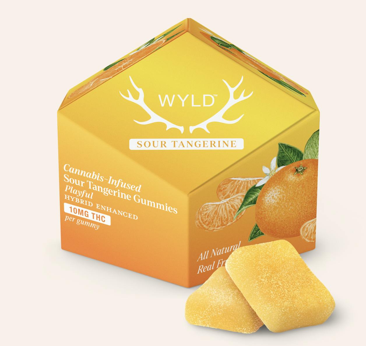 WYLD | Sour Tangerine | Hybrid Enhanced Gummies-1