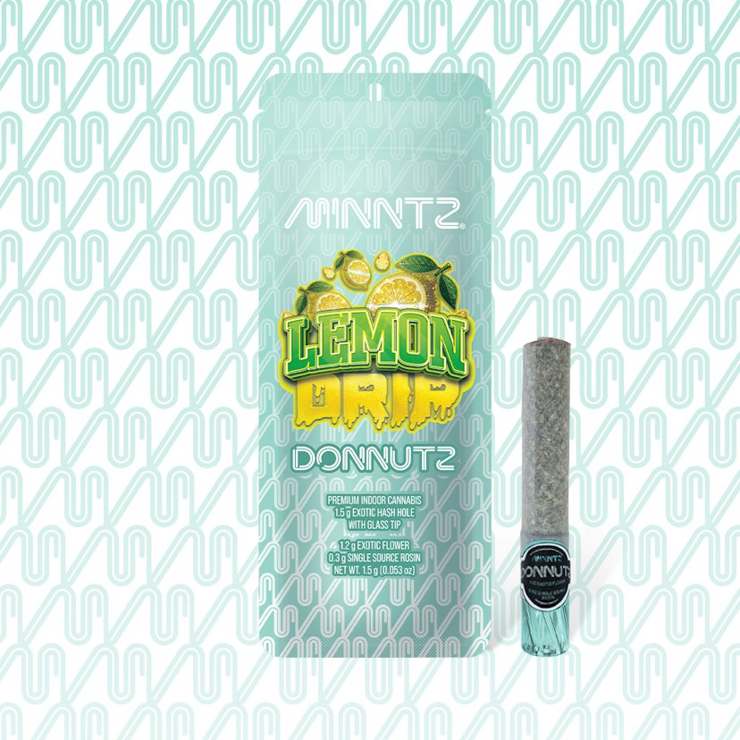 Minntz 1.5g Infused Donnutz Lemon Drip