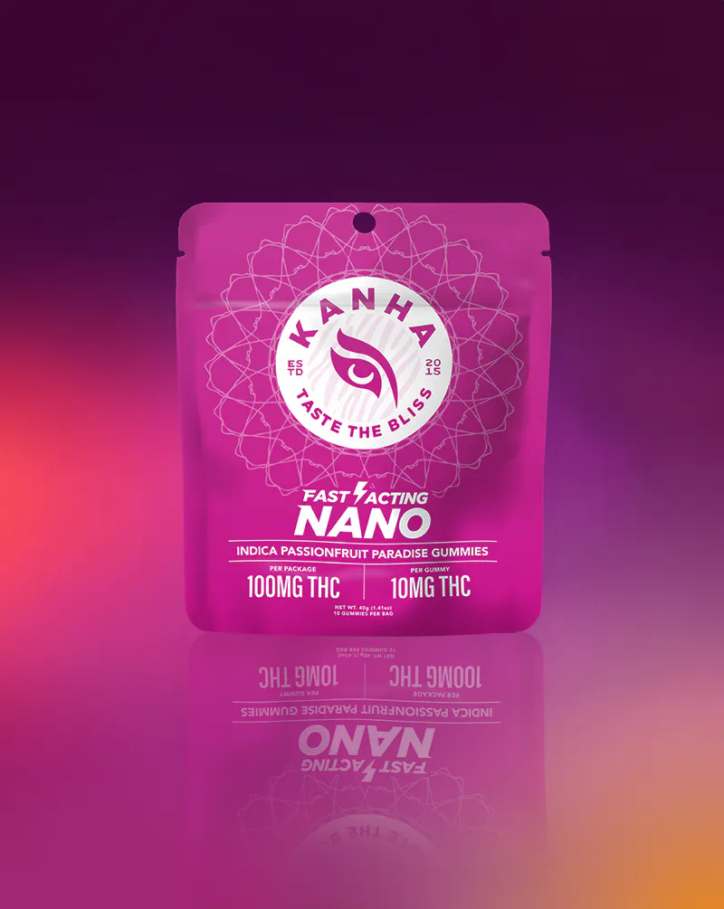 Passionfruit Paradise Nano Gummies 10-pack at Mint - Villa Park