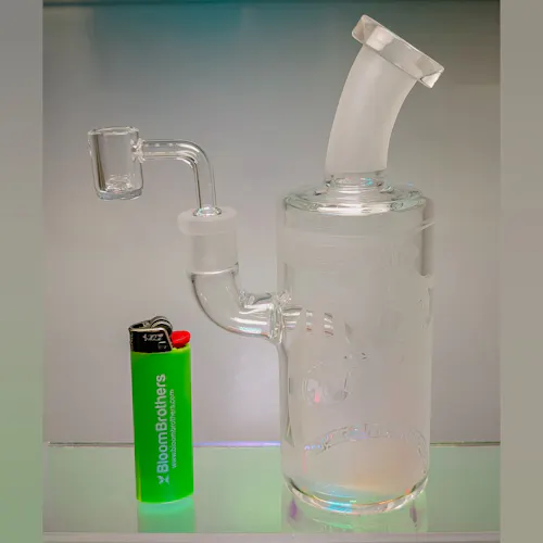 8′ Deep Etched Dab Rig – Banger Hanger – Athena Design-1