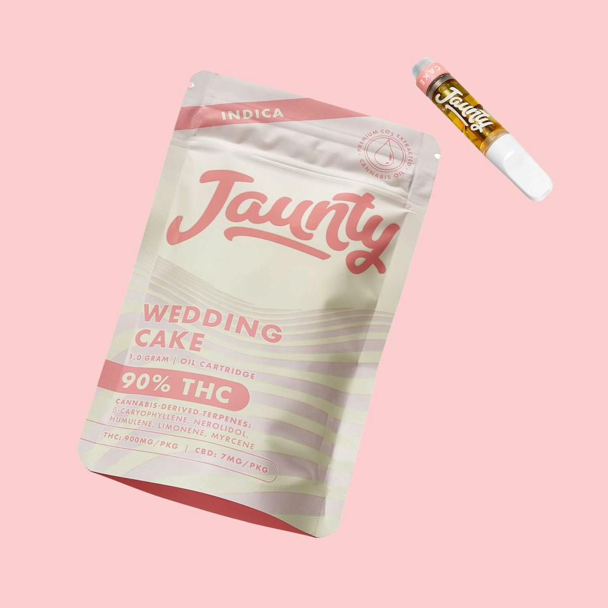 Wedding Cake | 510 | CDT 1g Vaporizers | Jaunty |