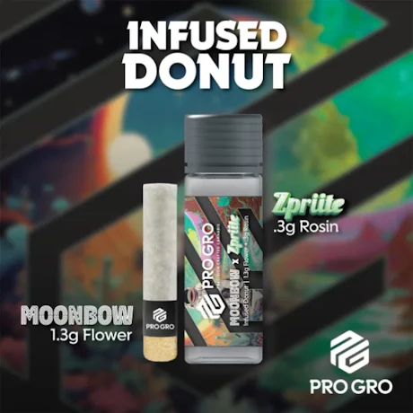 Moonbow 112 x Zpriite Hash Donut 1.6g - product image at King of Budz
