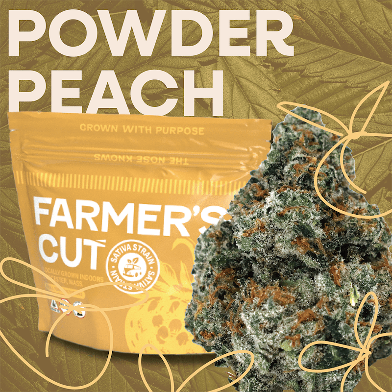 Product Farmer's Cut - Powder Peach Flower (3.5g)
