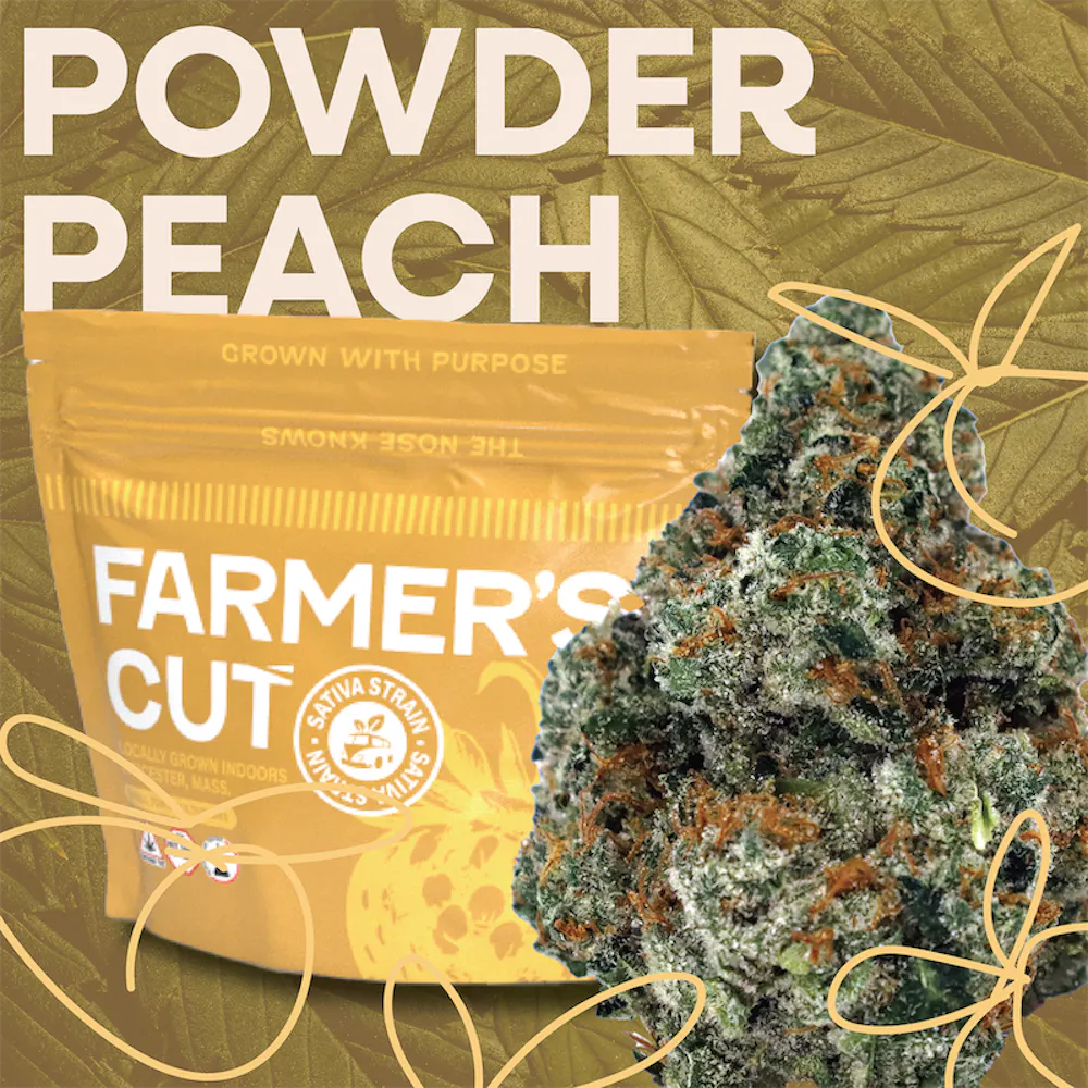 Product Farmer's Cut - Powder Peach Flower (3.5g)