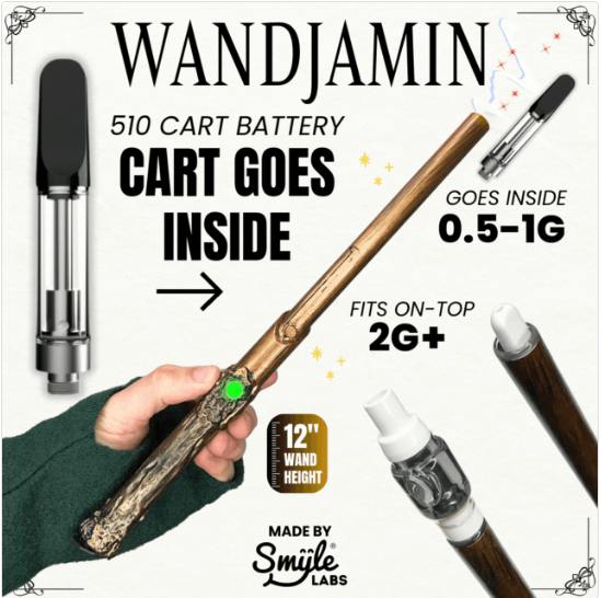 Product Smyle Labs - Wandjamin - 510 Battery - Brown