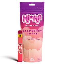 Raspberry Crave Disposable Vape Pen 1g
