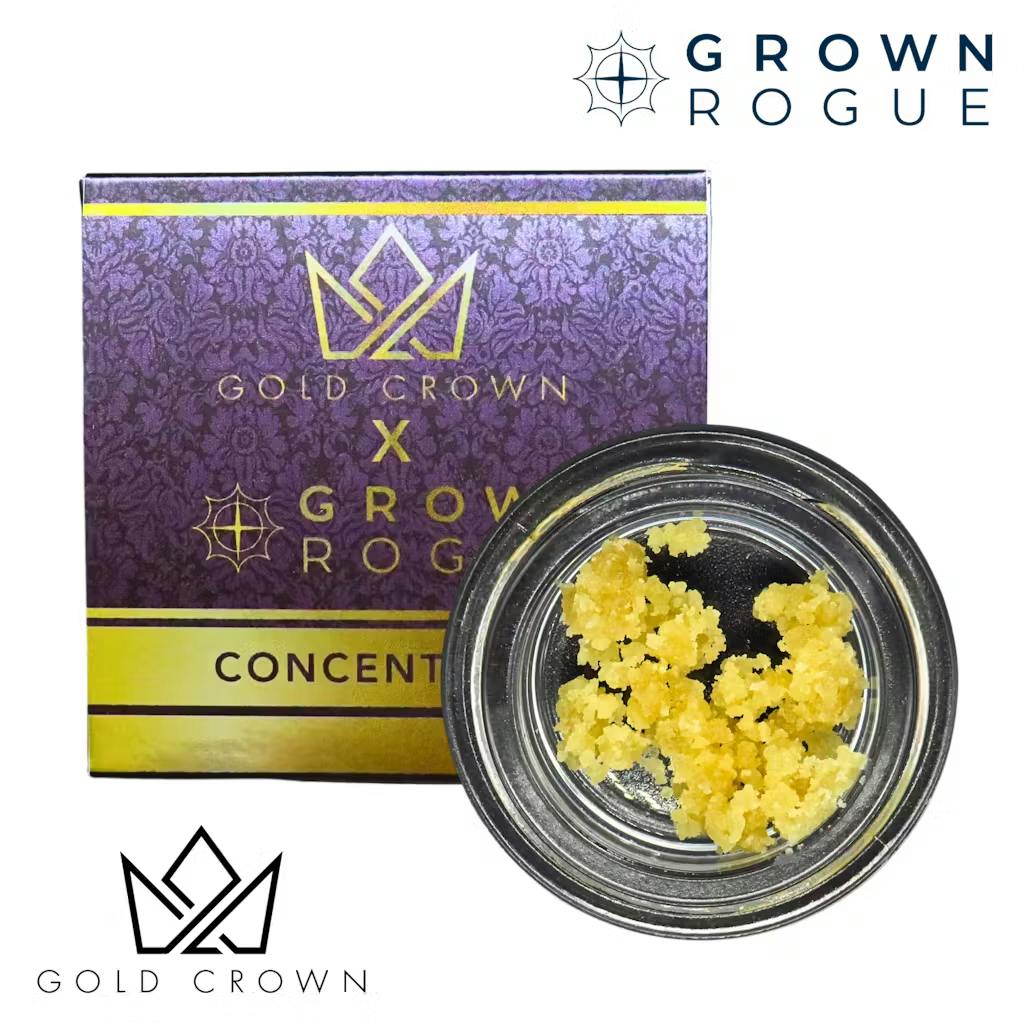 Gold Crown x Grown Rogue - 1g Sugar - Pink Passion Fruit