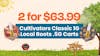 2 for $63.99 - Cultivators Classic 1G, Local Roots .5G Carts