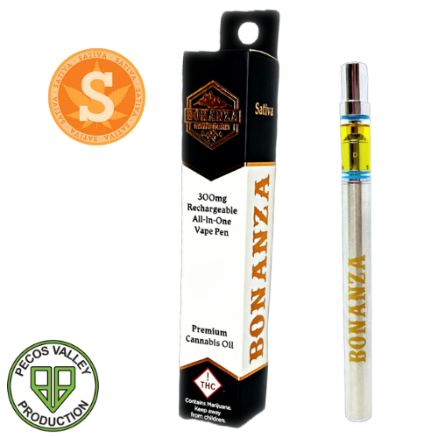 Fruit Punch Haze Sativa 0.5g Disposable Cart by Bonanza • Pecos Valley