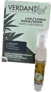 Verdant Leaf, Sunset Sherbet, Live Rosin/Cured Resin Cart, 1g