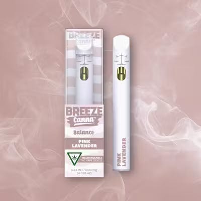 Product: BREEZE BALANCE | PINK LAVENDER | DISPOSABLE HYBRID