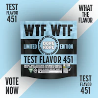 DOPE ROPE WTF | Test Flavor 451 | 200MG | LIMITED EDITION - product image at King of Budz