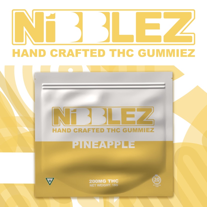 Nibblez | 200mg Gummies | Pineapple