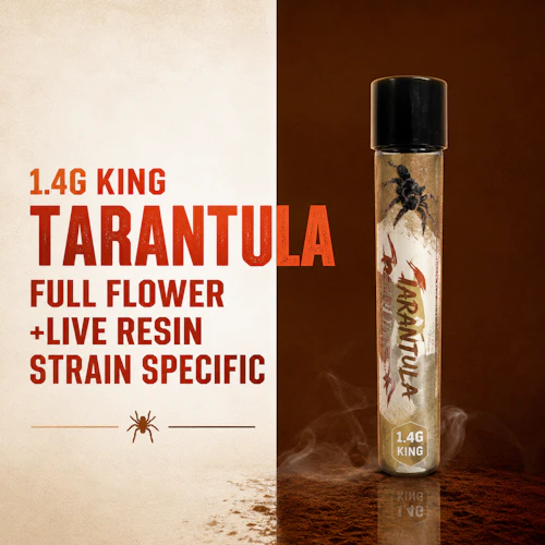 Cali-Blaze - 1.4g Live Resin King Tarantula - Chem #4