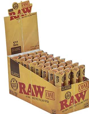 Product: Classic Cones 1-1/4 6pk | RAW