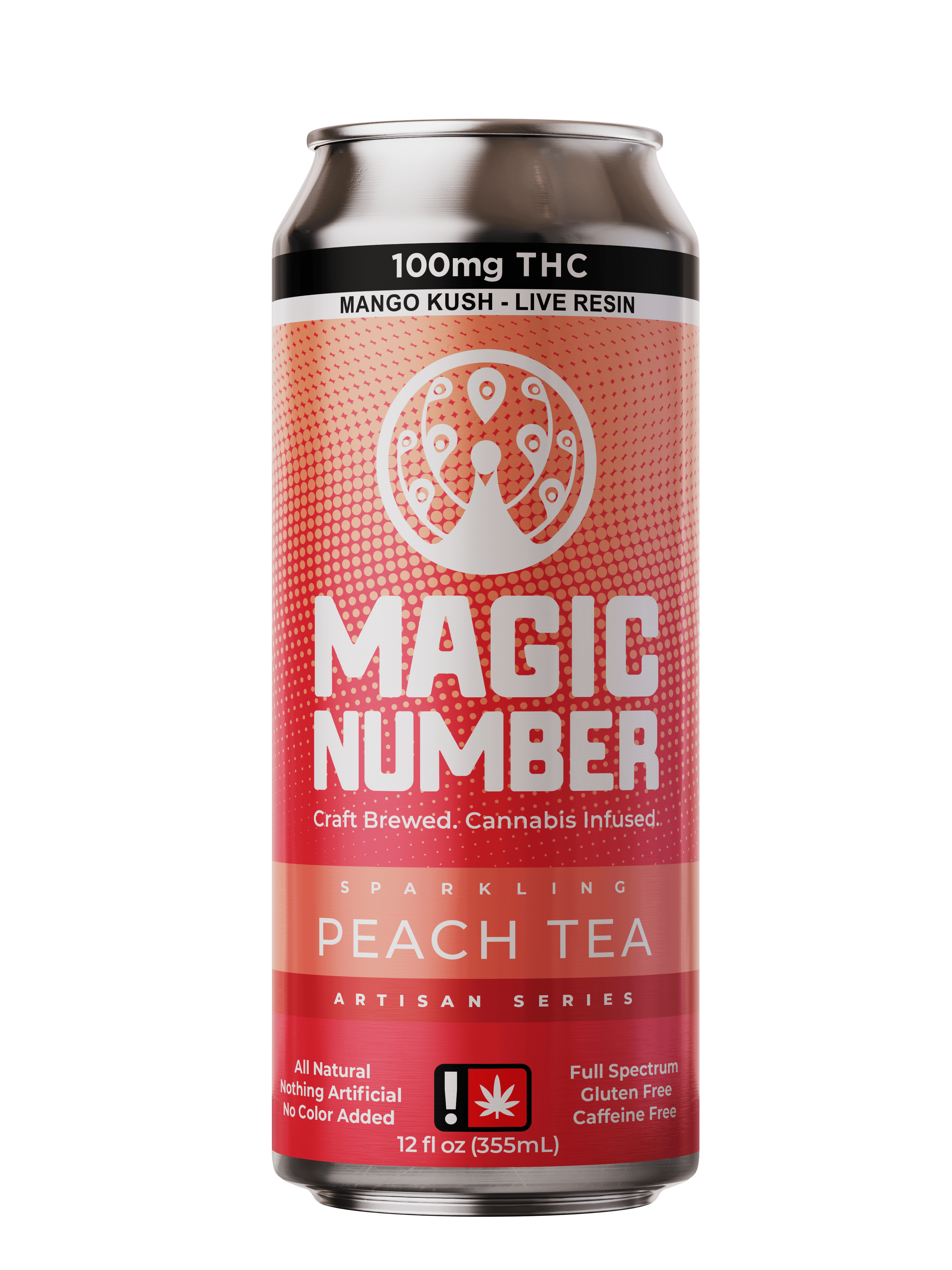 Sparkling Peach Tea | 100mg Live Resin | Sensible Hollywood