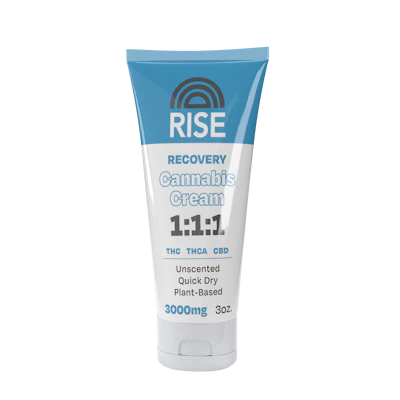 RISE - 3oz. 3000mg - 1:1:1  Recovery Cream