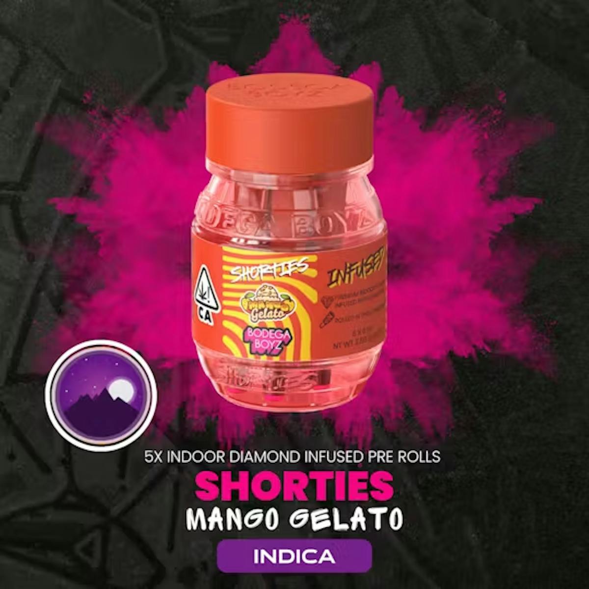 Image of Mango Gelato Infused Preroll 4pk