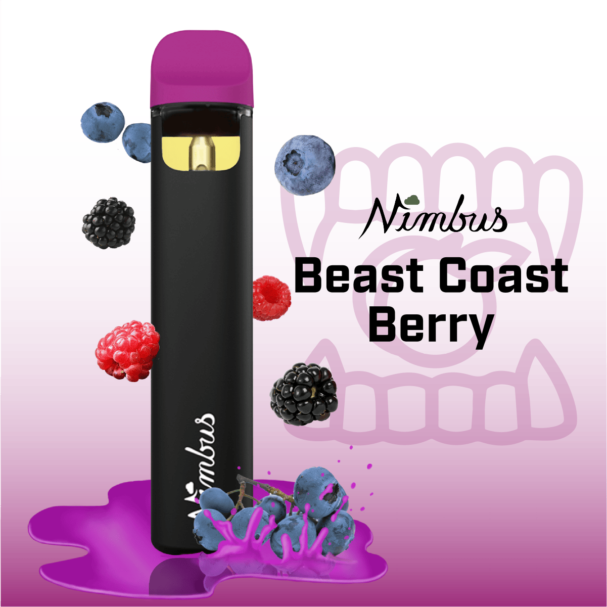 Product Beast Coast Berry Disposable Vape | 0.5g