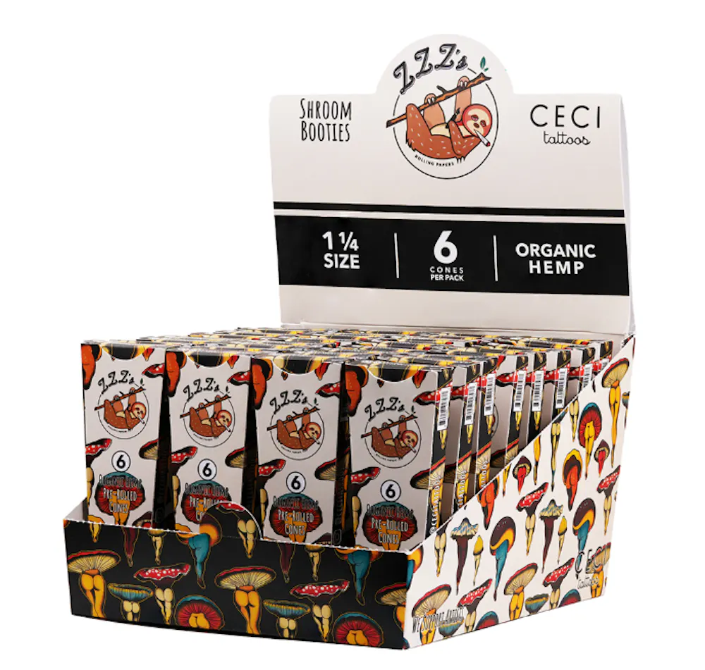 Product ZZZ's - Organic Hemp Cones - 6pk