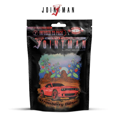 Jointman - 23-Pack .65g Infused Prerolls - Strawberry Diesel