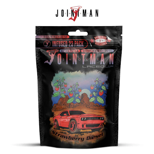 Jointman - 23-Pack .65g Infused Prerolls - Strawberry Diesel