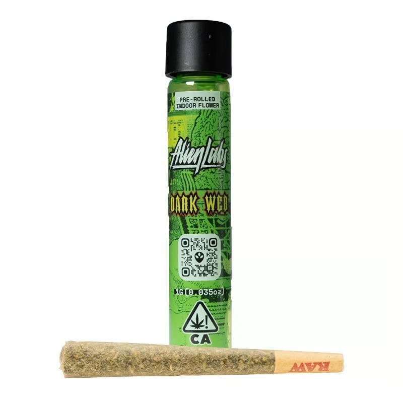 Alien Labs - Preroll - Dark Web (H) (1.0g)