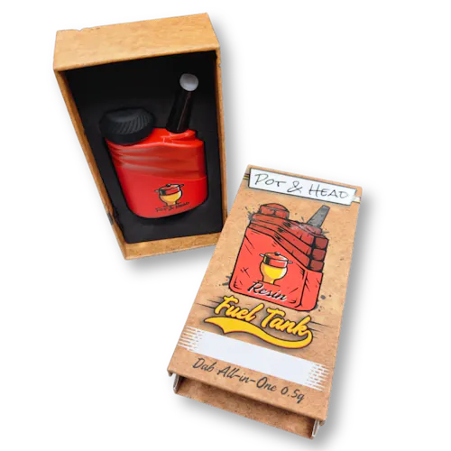 Pot & Head | Fuel Tank Dab AIO | Live Resin | Ice Cream Cake | 0.5g-1