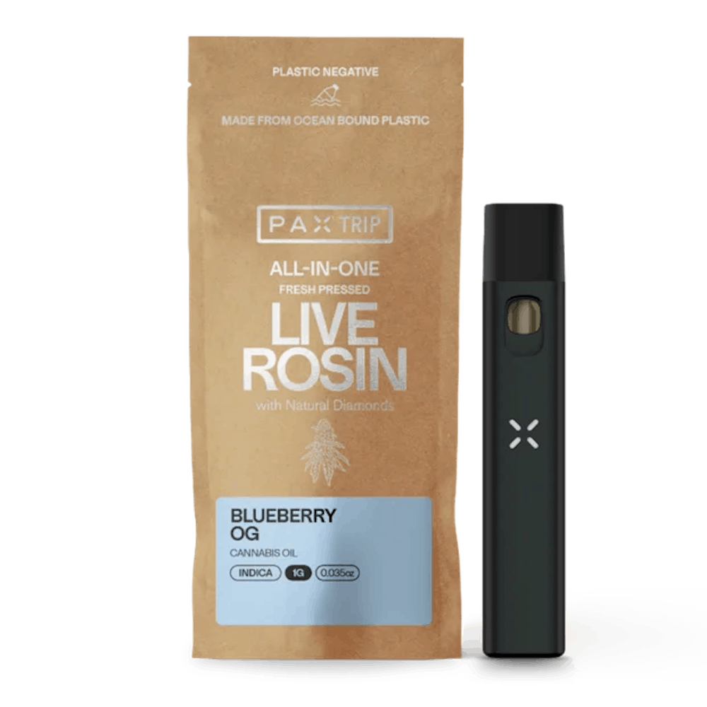 Product Blueberry OG | Live Rosin Disposable Vape
