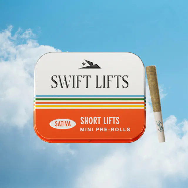 Swift Lifts Short Lifts Pre-Roll Pack Fresh Powder #9 10pk/3.5g (sativa, packs)