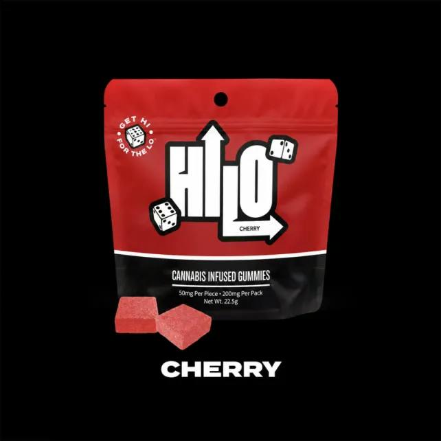 Hi-Lo - 200mg Live Resin Gummies - Cherry