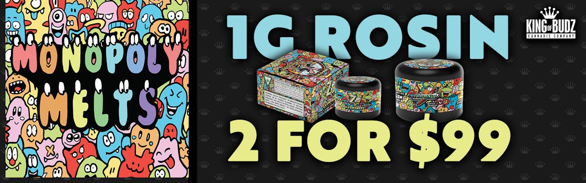 Monopoly Melts 1G Rosin 2 For $99