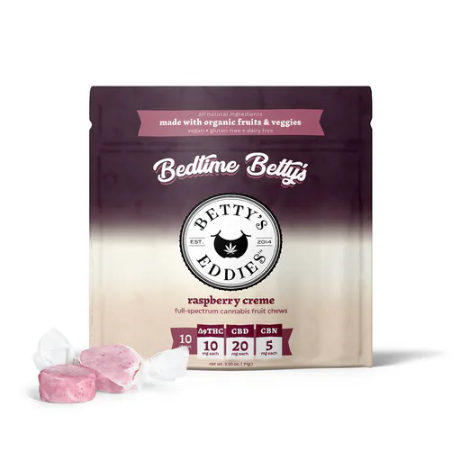 Eybna イブナ CBD CBN CBG 10ml ストロベリーチーズケーキ Raspberry Creme 2:4:1 (THC:CBD:CBN) Chews 10mg x 10pk in Baltimore