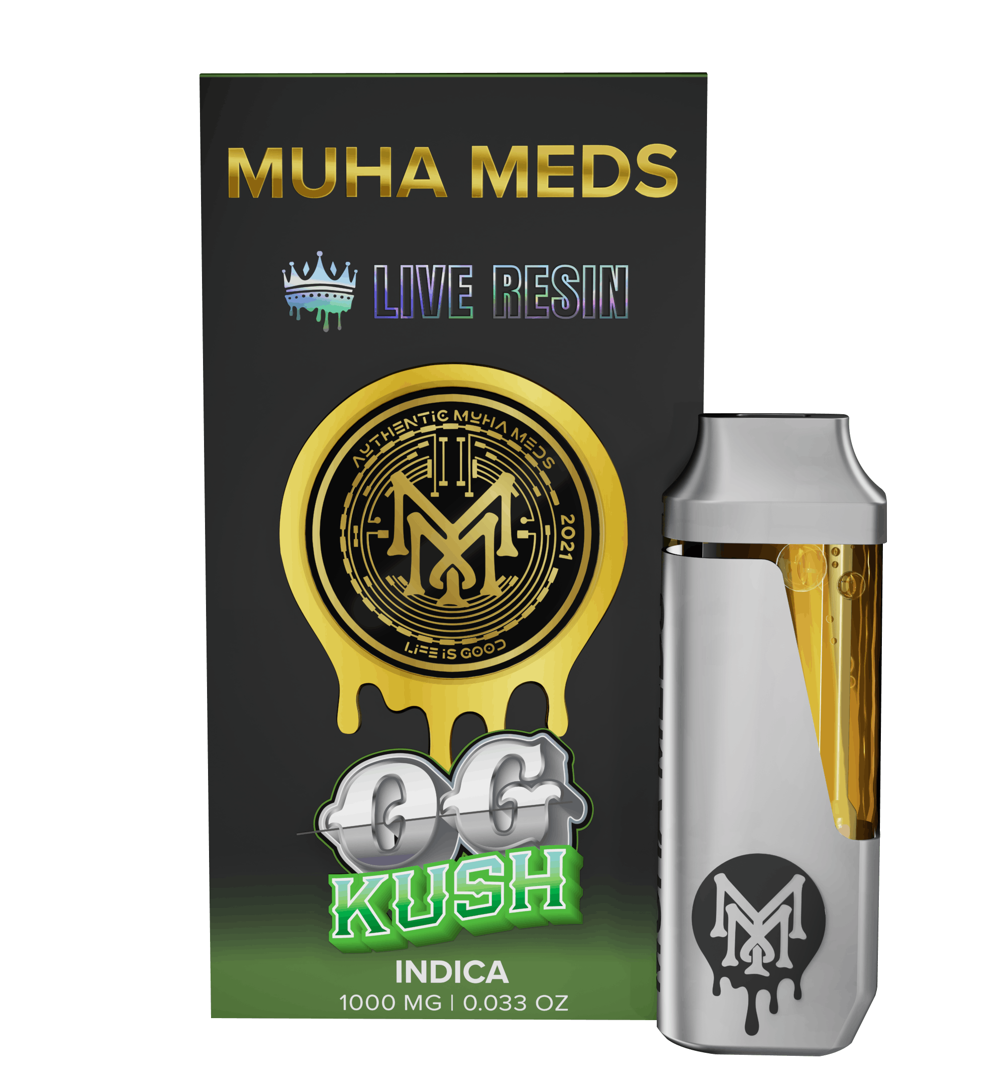Product: MUHA MEDS | OG KUSH | LIVE RESIN DISPOSABLE INDICA
