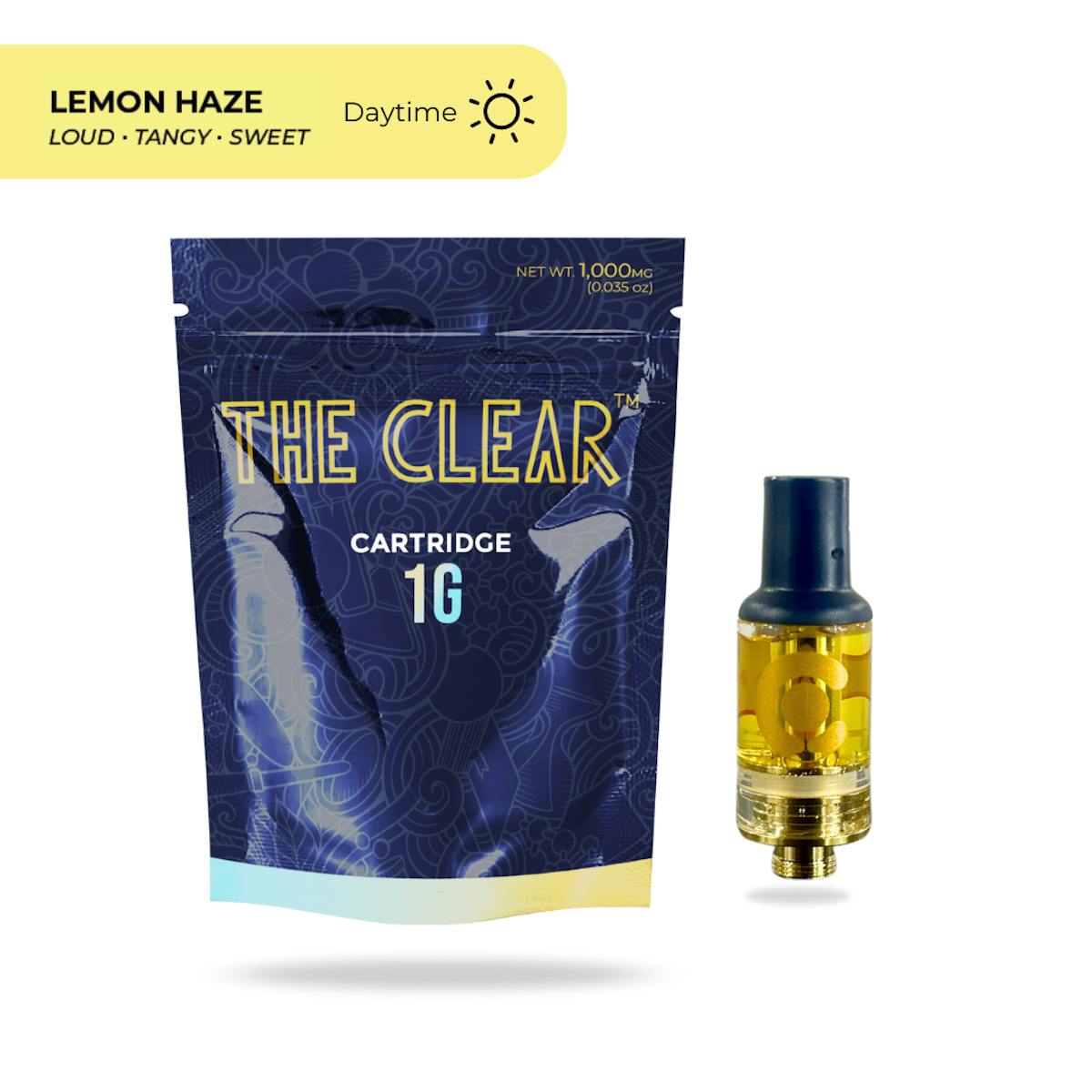 Photo of The Clear l Lemon Haze Vape Cart l