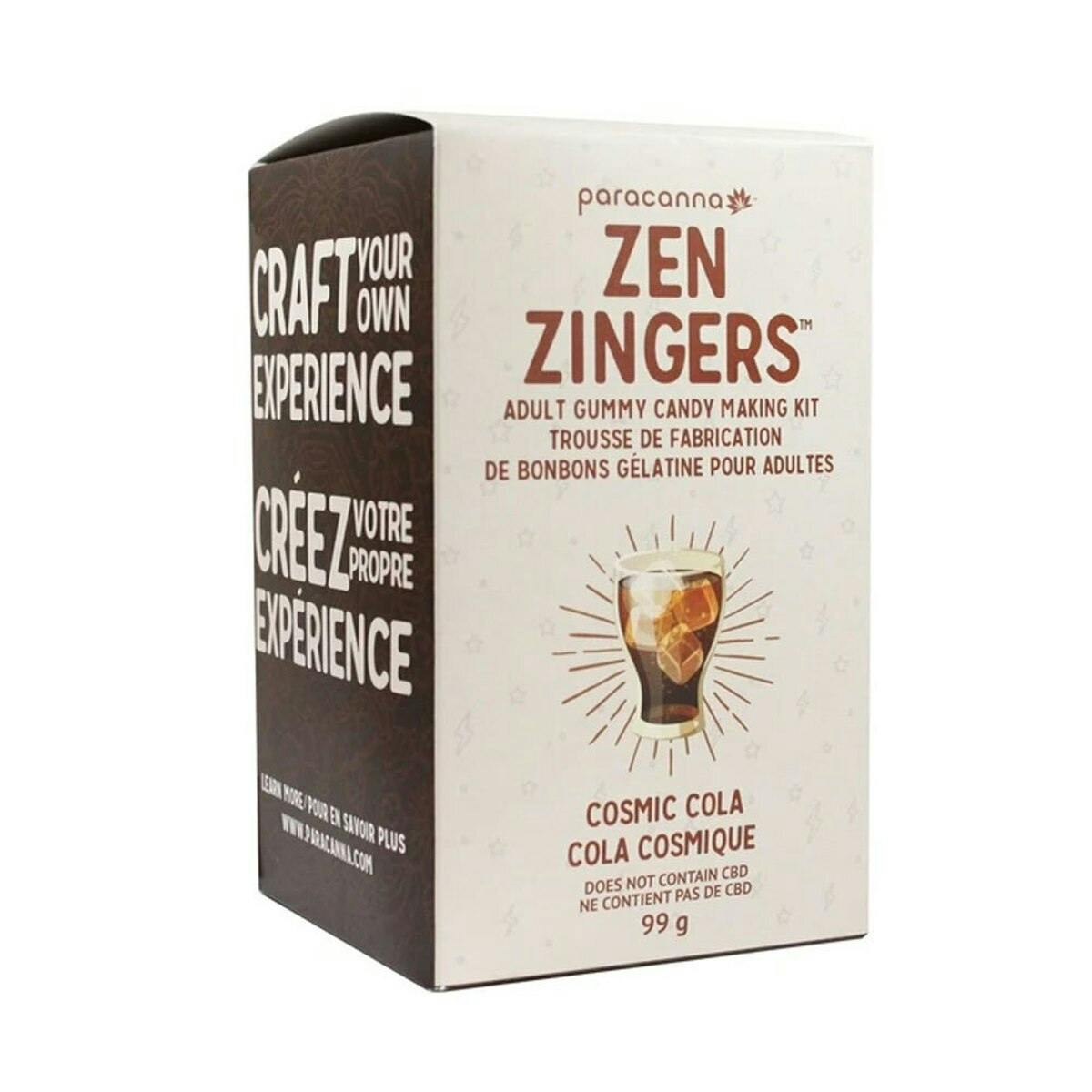 Paracanna - zen zinger cannabis gummy candy making kit - cola