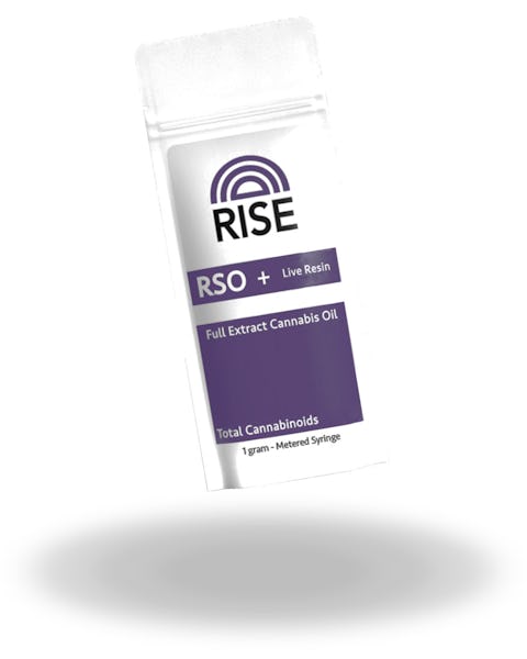 Product: RISE | RSO + Apple Mints Live Resin Dart | 1g