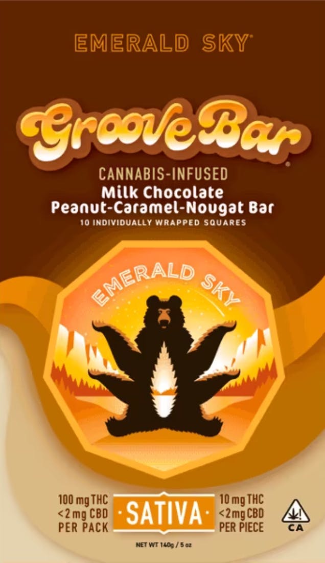 Emerald Sky Groove Bar 10 Pack Sativa