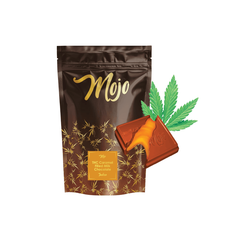 Mojo - 200MG Chocolates - Caramel Filled Milk Chocolate