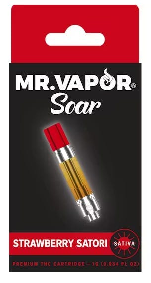 MR. VAPOR MR. VAPOR | STRAWBERRY SATORI | CART SATIVA — VAPORIZERS