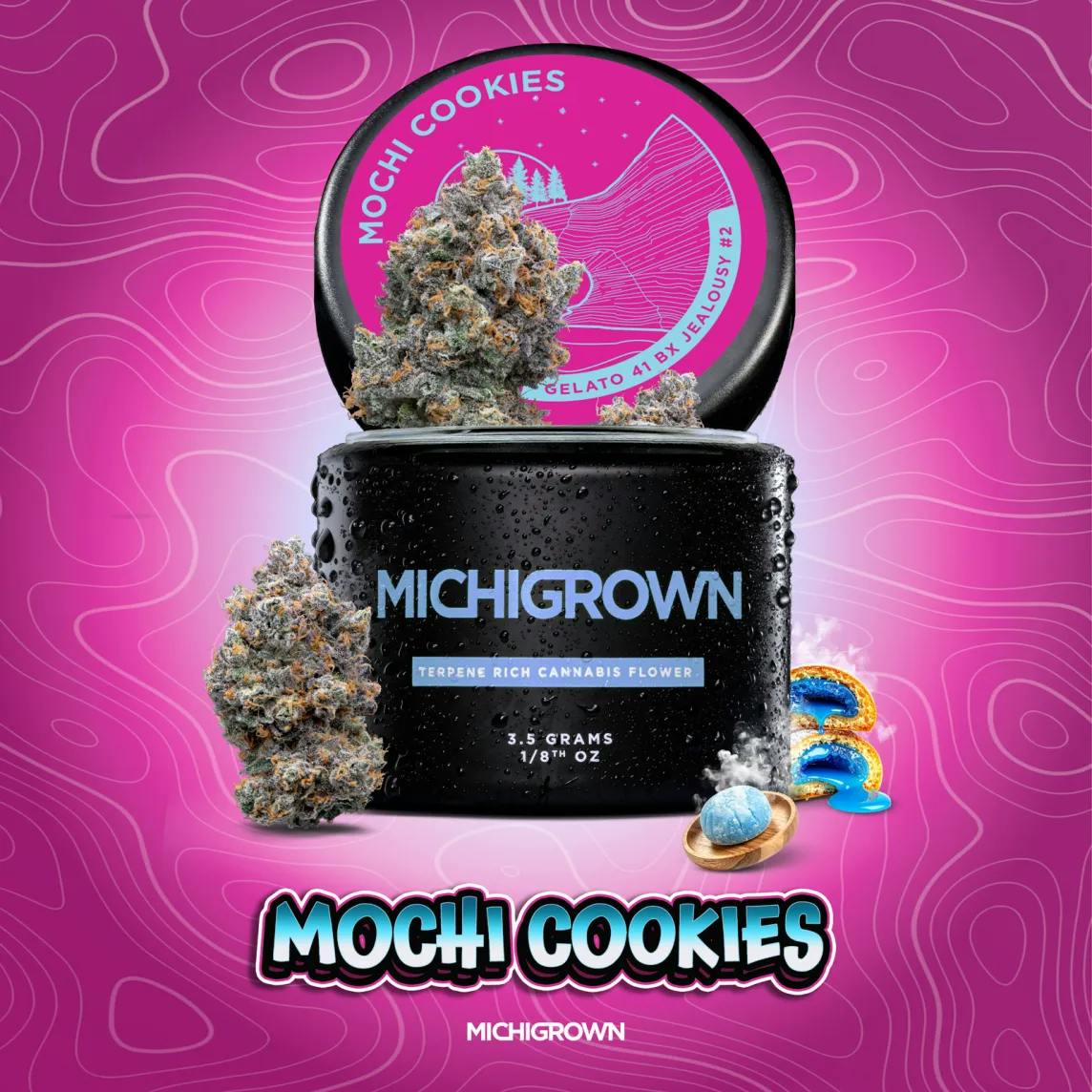 Michigrown - 3.5g Prepack Jar - Mochi Cookies