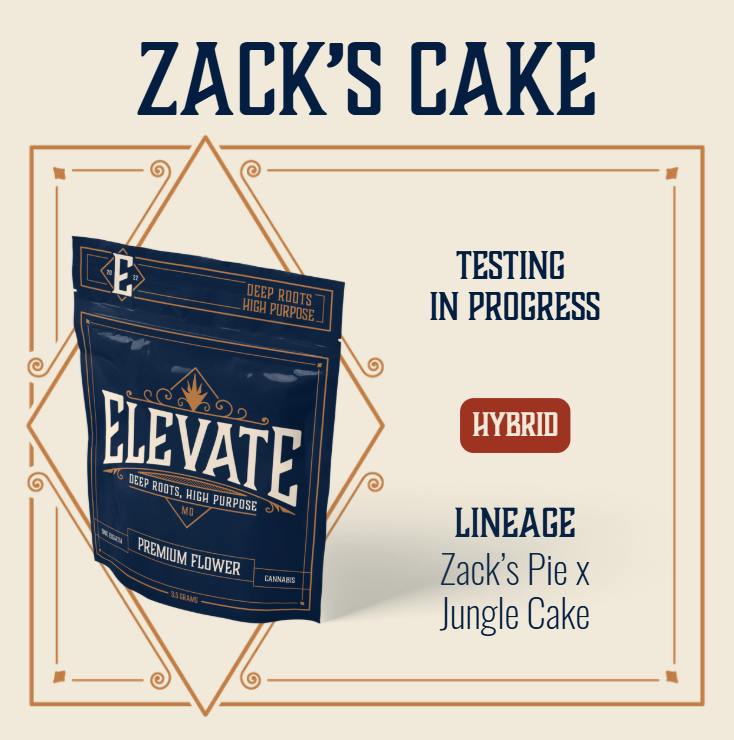 Zack's Cake Tier 1 Flower | 3.5g at Key Missouri (Kirksville)