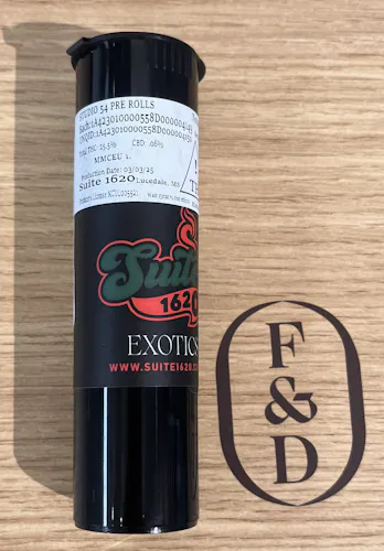 Suite 1620 – Studio 54 Pre-Rolls (0.5g/7pck)-active