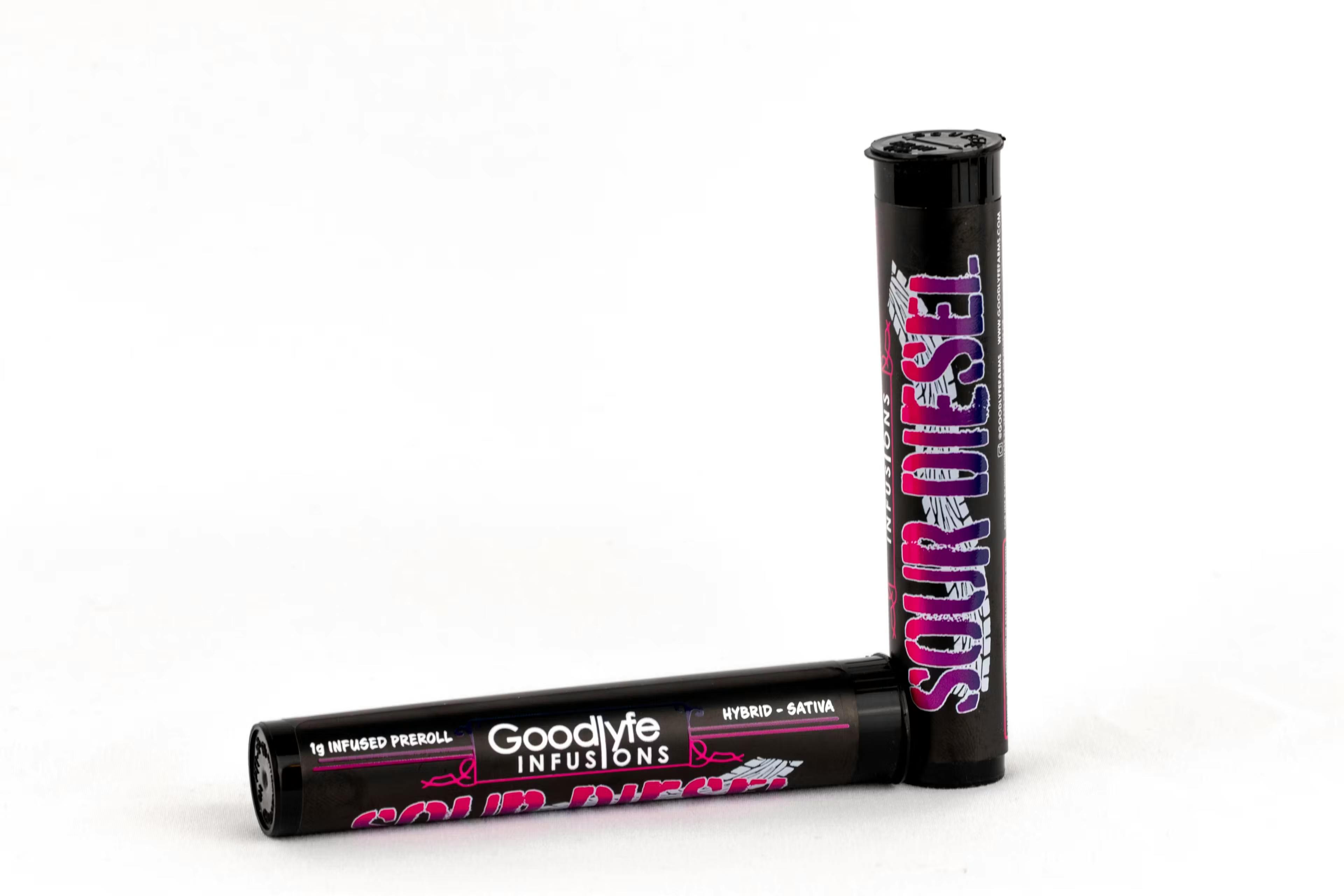 Goodlyfe - 1g Infused Preroll - Sour Diesel