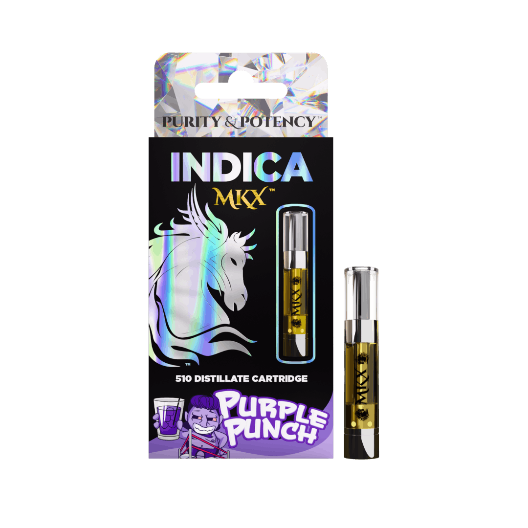 MKX 1 Gram 510 Thread Carts - Purple Punch (Indica)