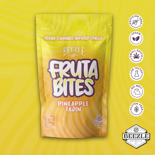Pineapple Tajin 10mg (10ct) – Beezle Fruta Bites-active